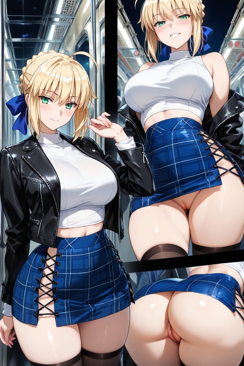 Model, Sexy, White Shirt Hentai AI Porn
