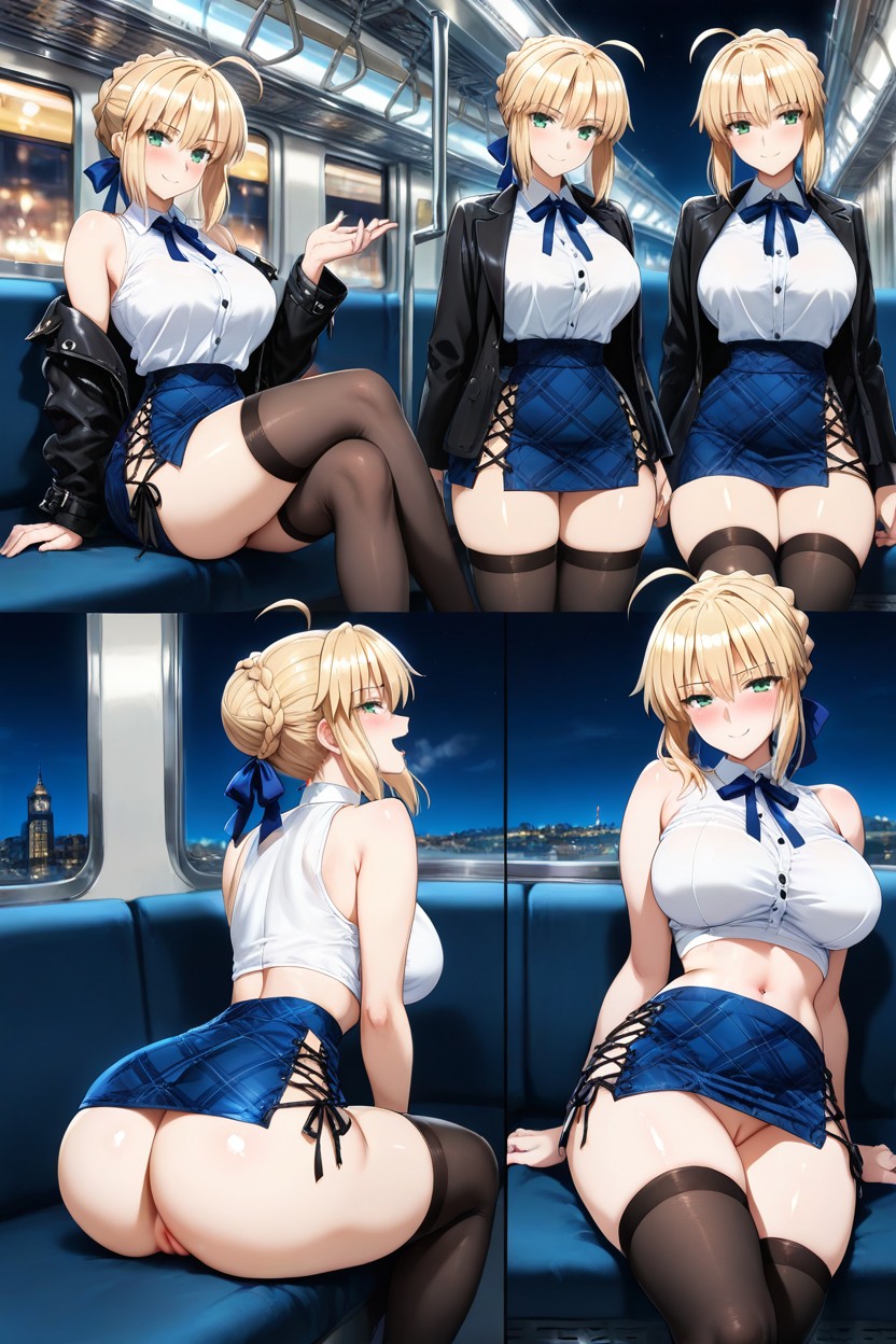 Perfect Ass, Sleeveless, Perfect Figure Hentai AI Porn