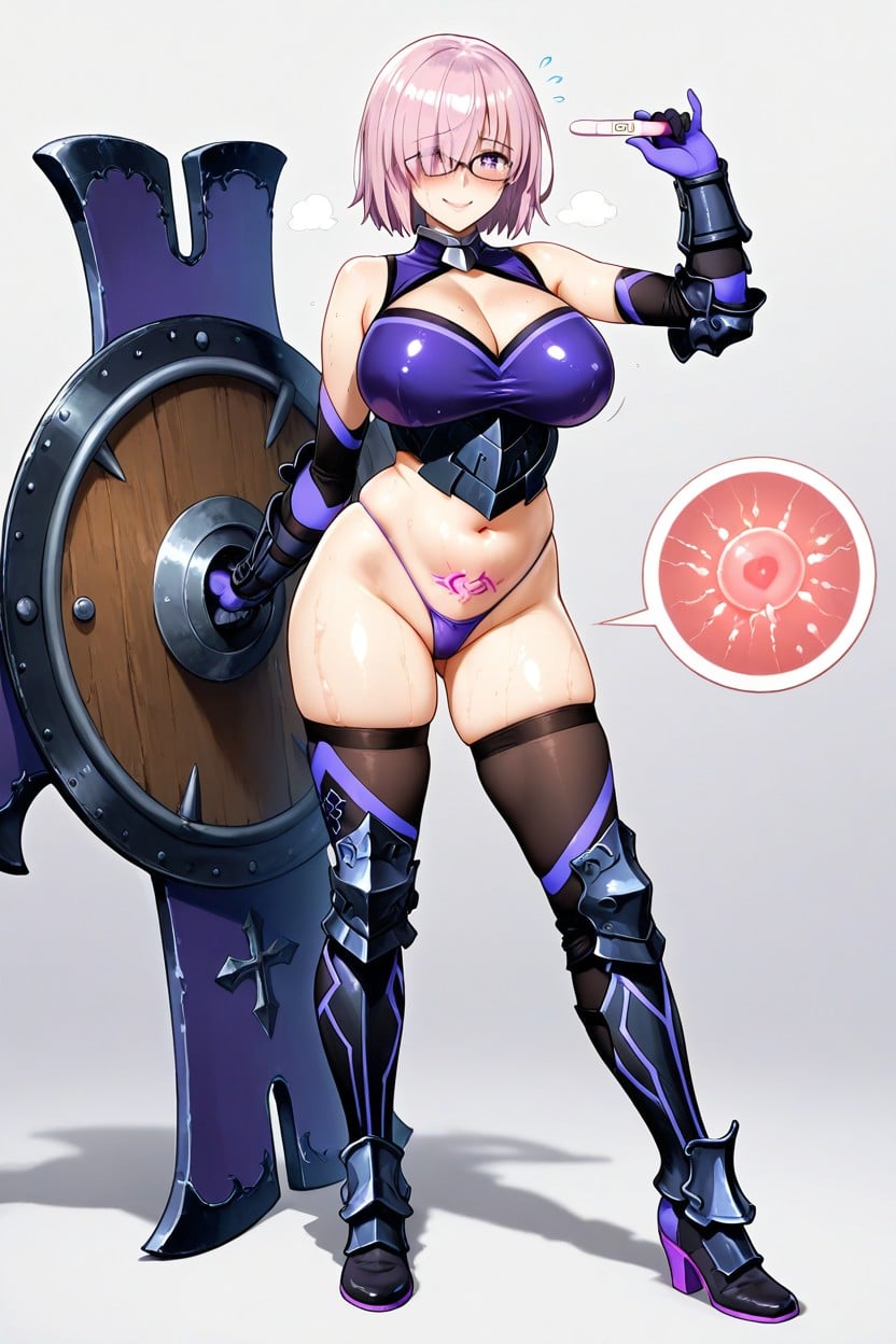 Invertion Pezons, Fate/grand Order Mash Kyrielight, Happy Crying Hentai AI Porn