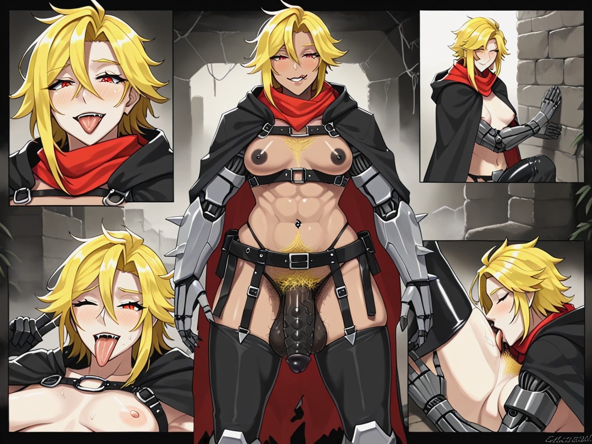 Leggings, Scarf, Hugging Hentai AI Porn