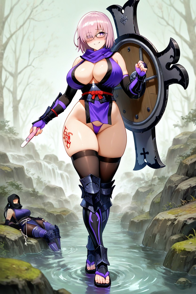Perfect Large Ass, Perfect Body, Hourglass Body Hentai AI Porn