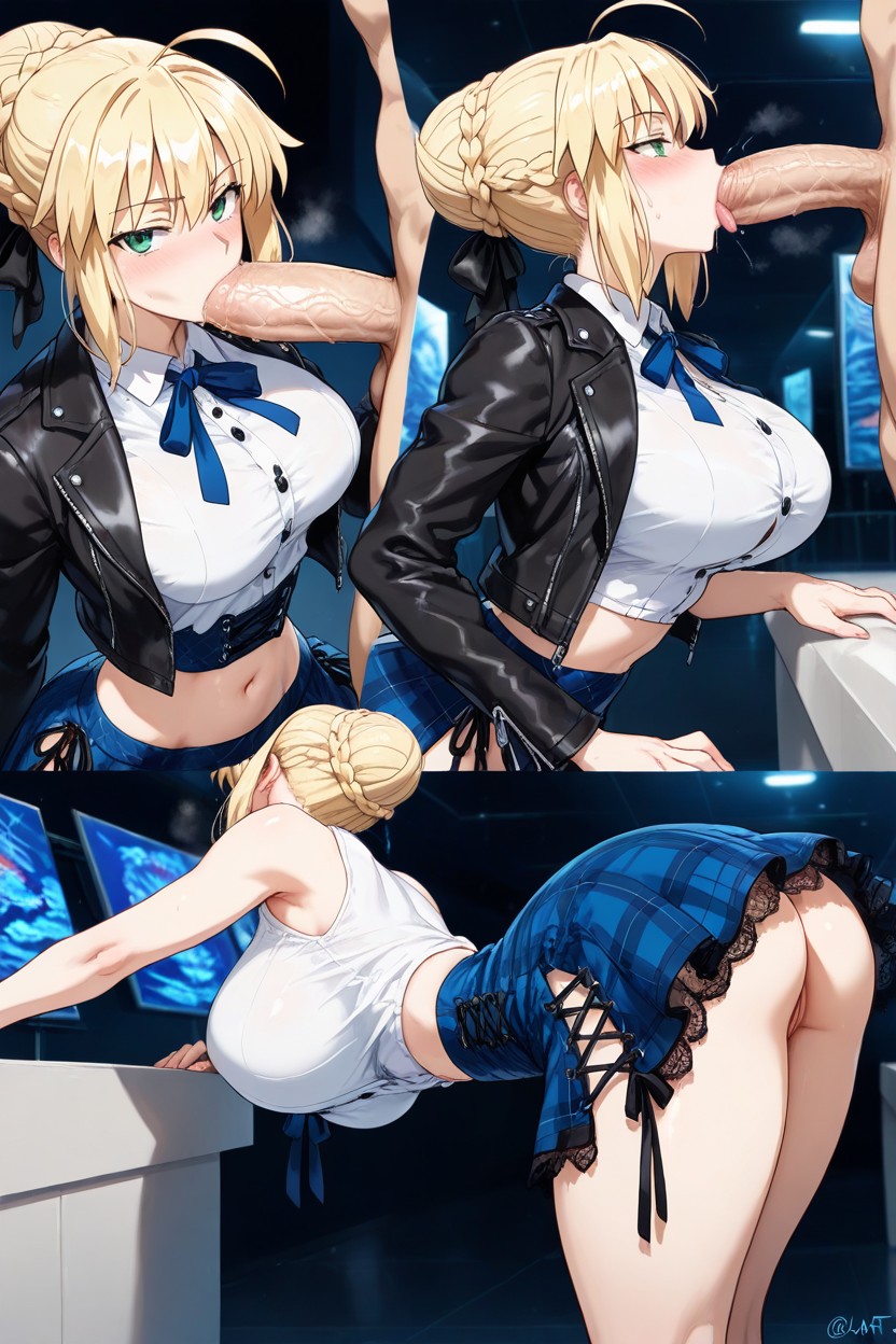 Side View, Museum, Multiple Views Hentai AI Porn
