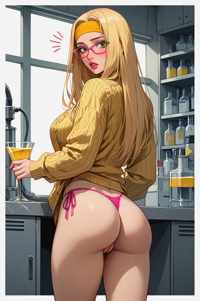 Skinny, Tall, Horny Face AI Porn