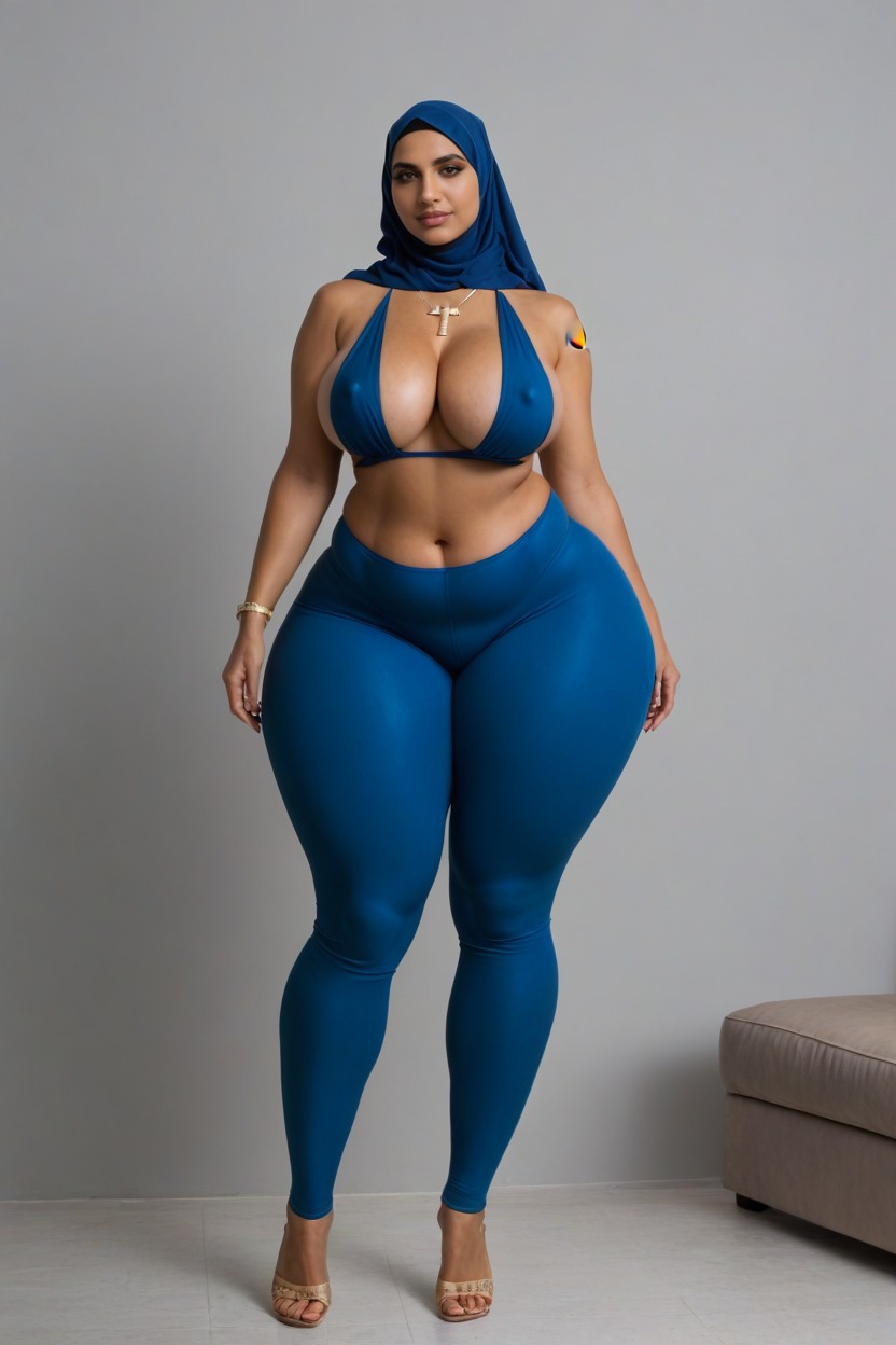 Wide Hips, Form Fitting Clothes, Medium Breast AI Porn