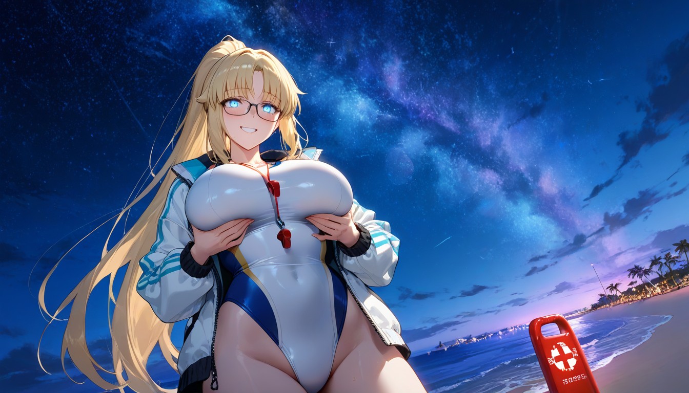 Holding Viewer, Cute, Natural Breast Hentai AI Porn