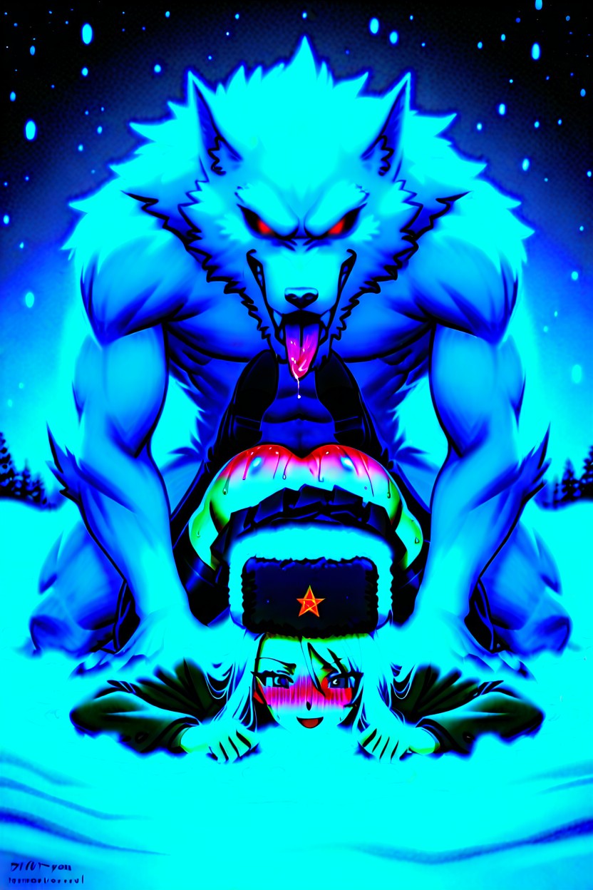 Skinny, Blush, Sex With Monster Hentai AI Porn