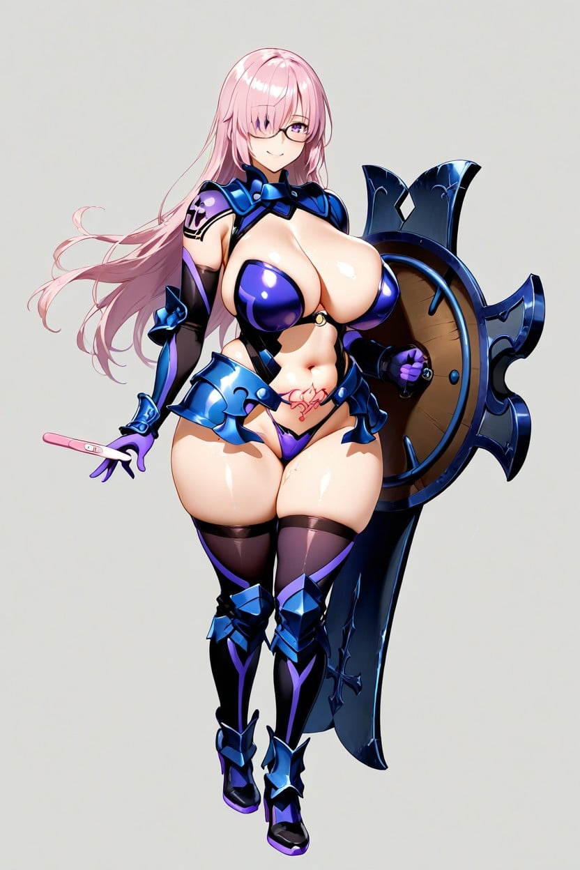 Simple Background, Legs Open, + Hentai AI Porn