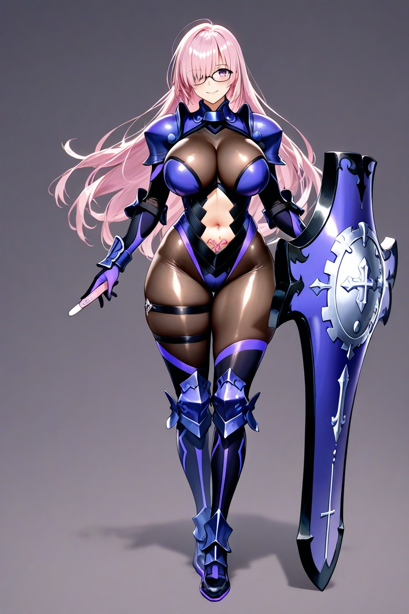 Ultra-sexy And Voluptuous Version Long Hair, Armor, Perfect Large Ass Hentai AI Porn