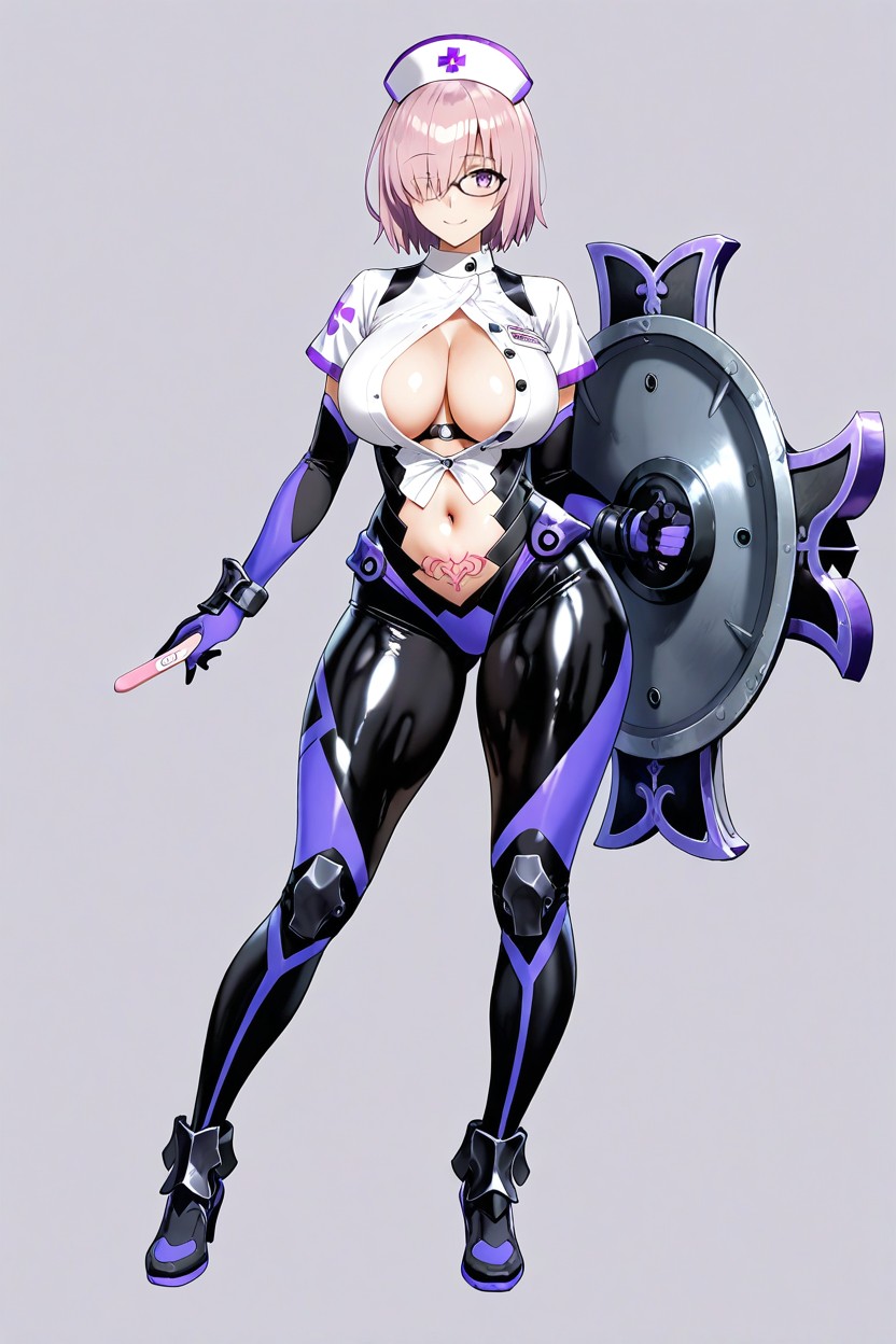 Legs Open, Simple Background, Perfect Figuré Hentai IA