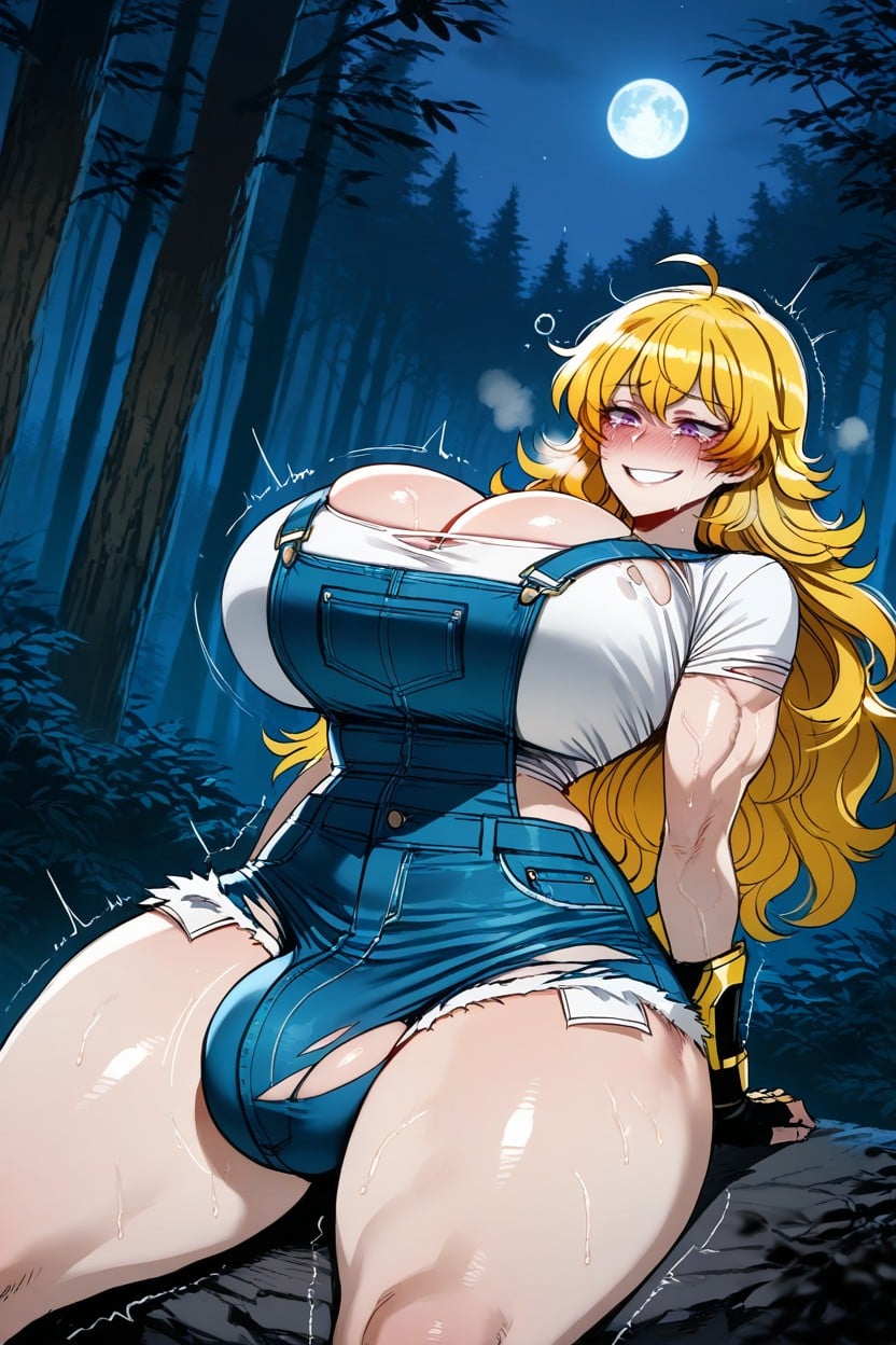 Massive Ass, Wide Hips, Solo Hentai AI Porn