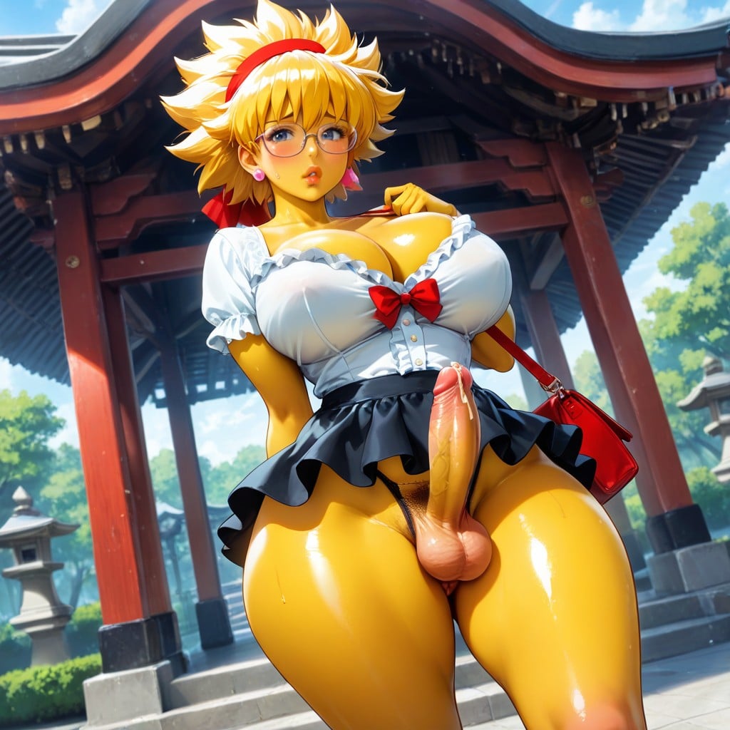 Foreskin, Neckless, Glasses Hentai AI Porn