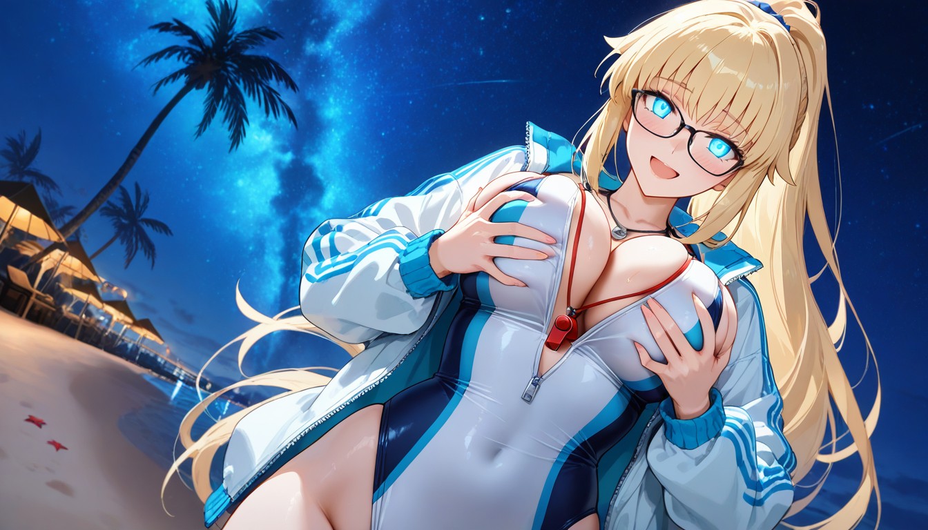 Cute, Form-fitting And High-, Ponytail Hentai AI Porn