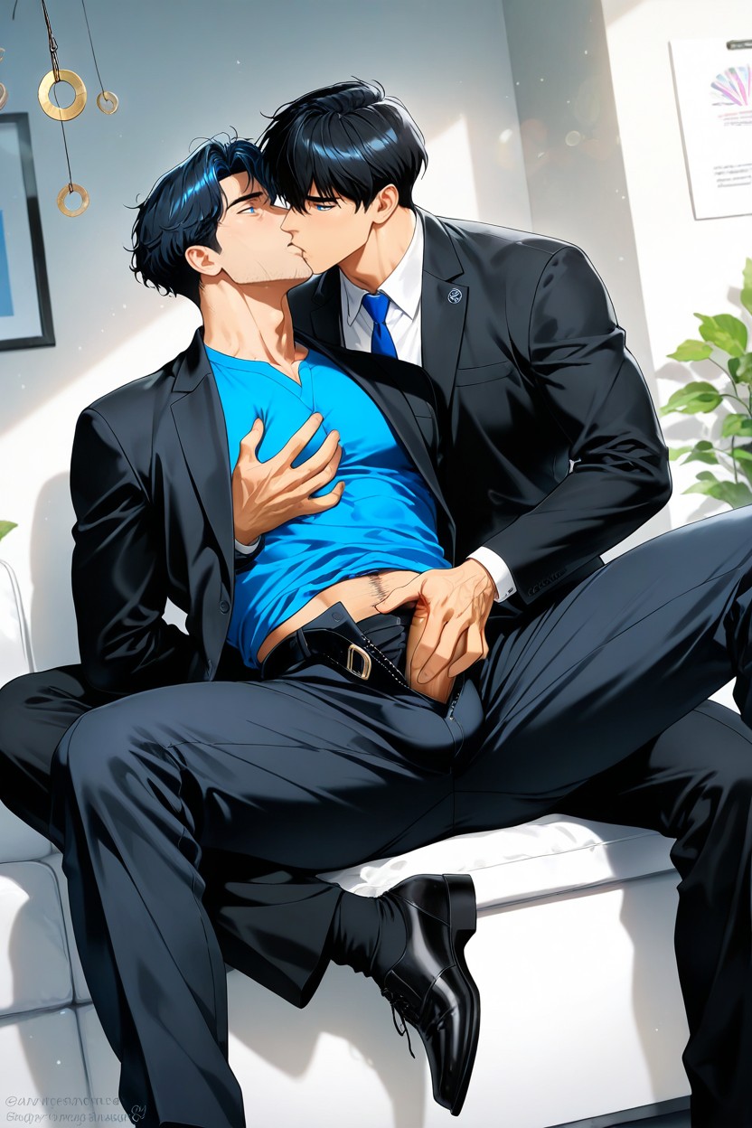 Groping, Bl, Groping Porno gay IA