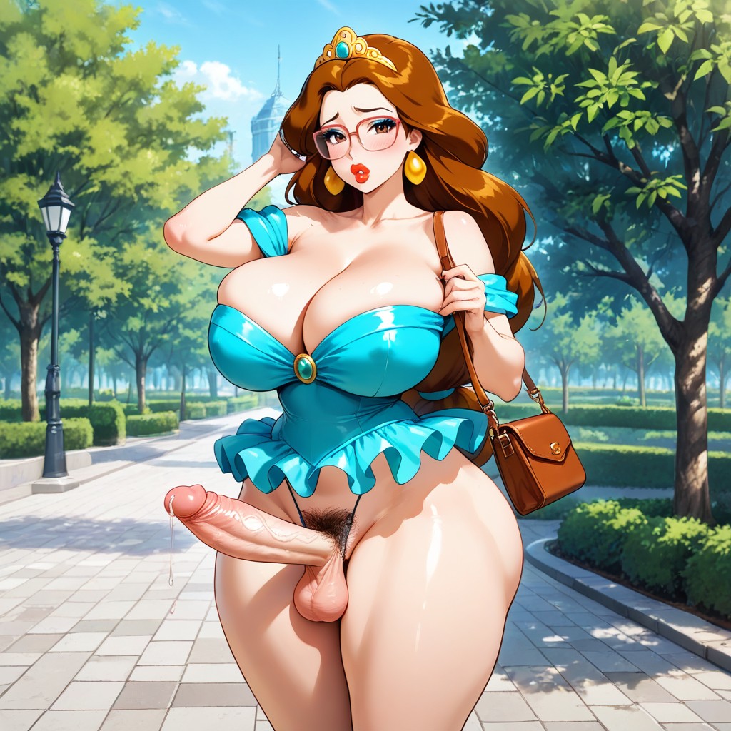 Puffy Anus, Filled Lips, Precum Hentai AI Porn