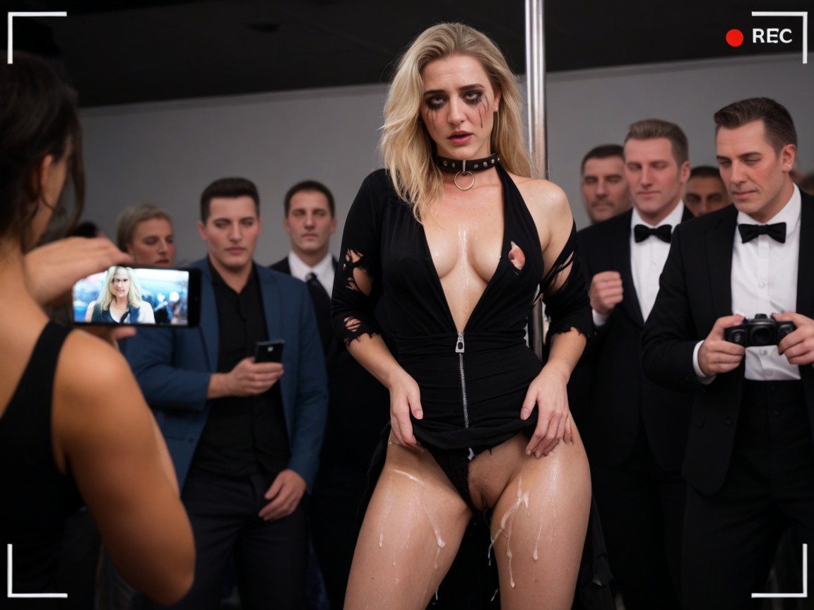 Strip Club, Skinny, Nightmare AI Porn