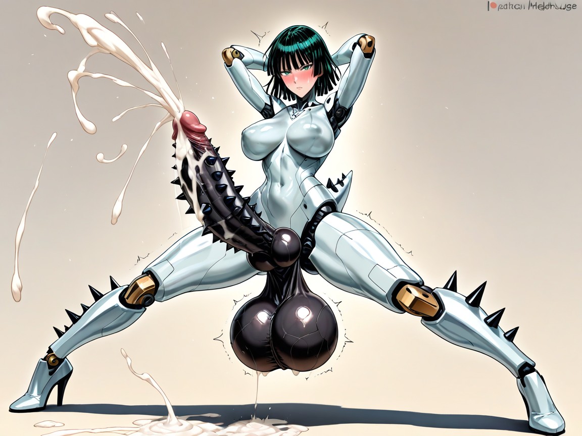 Gêné, Hyper Massive Testicles, Cumshot Like Squirting Porno IA Hentai