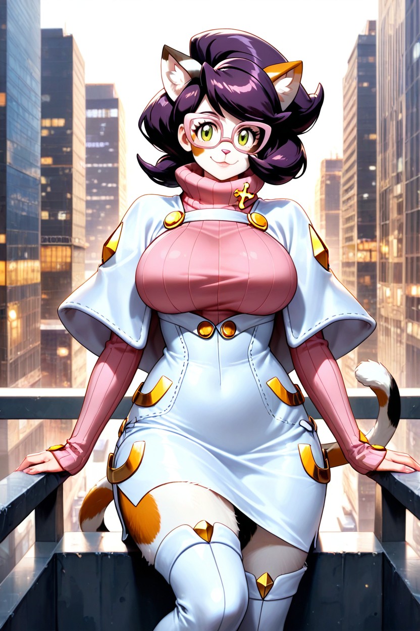 Fluffy, Wicke From Pokemon, Calico Fur AI Porn