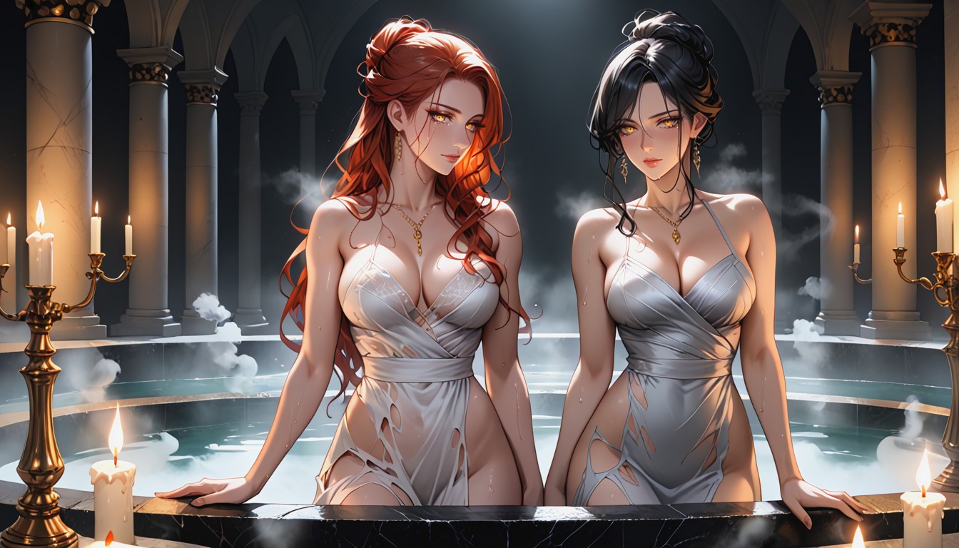 Duo, Wide Shot, Naked Hentai AI Porn