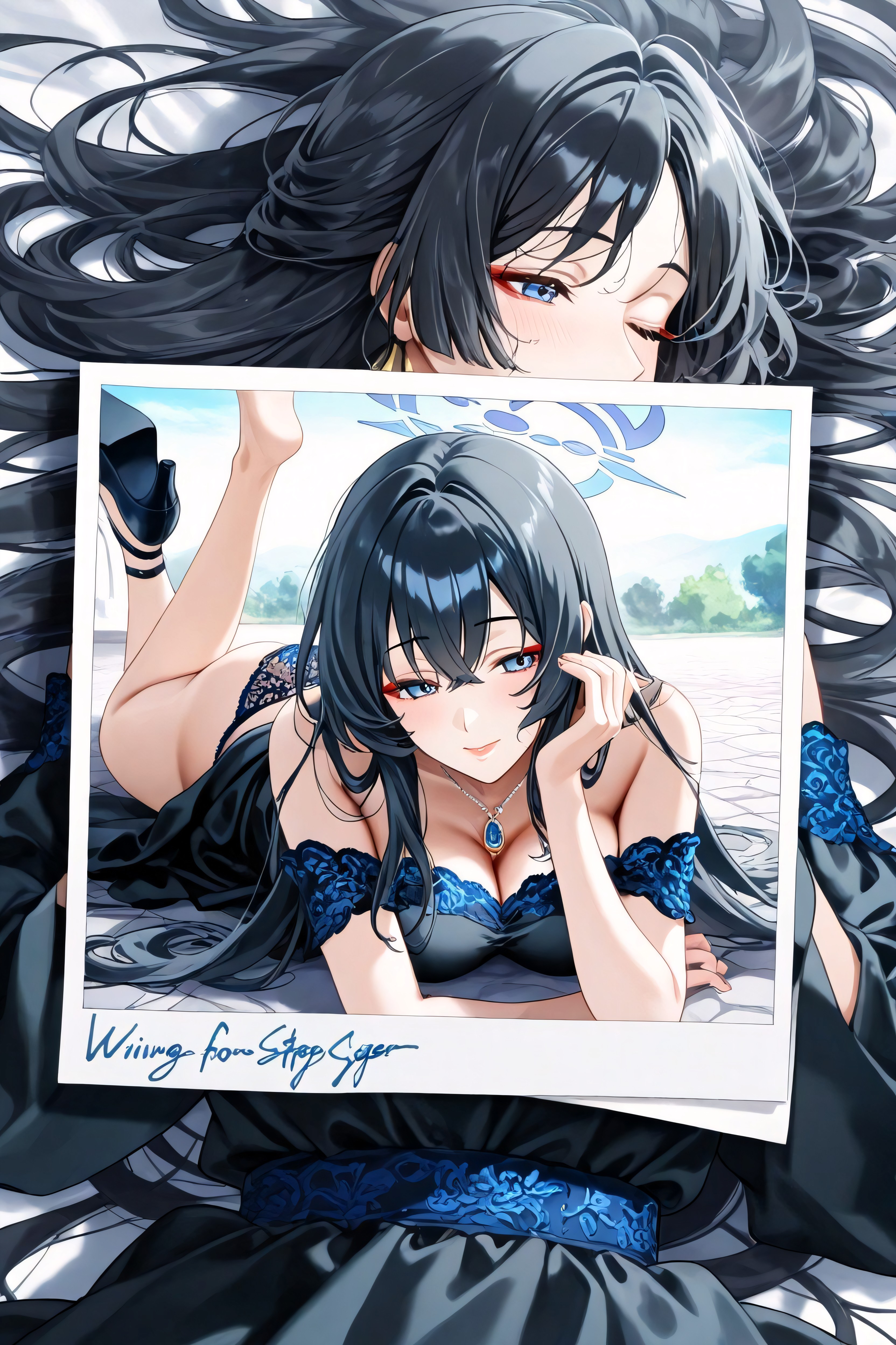 Blue Eyes, Morning, Close One Eye Hentai AI Porn