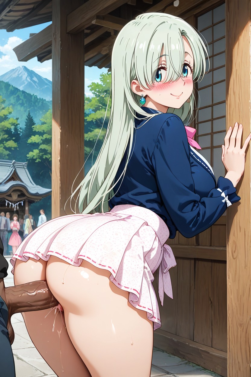 Ass, Shrine, Cute AI Porn