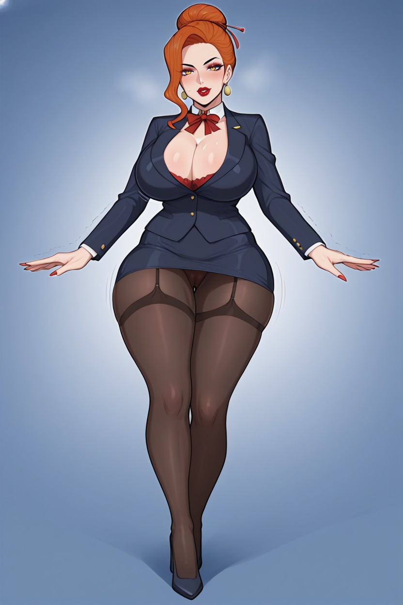 Sexy Makeup, Hard Light, Bimbo Hentai AI Porn