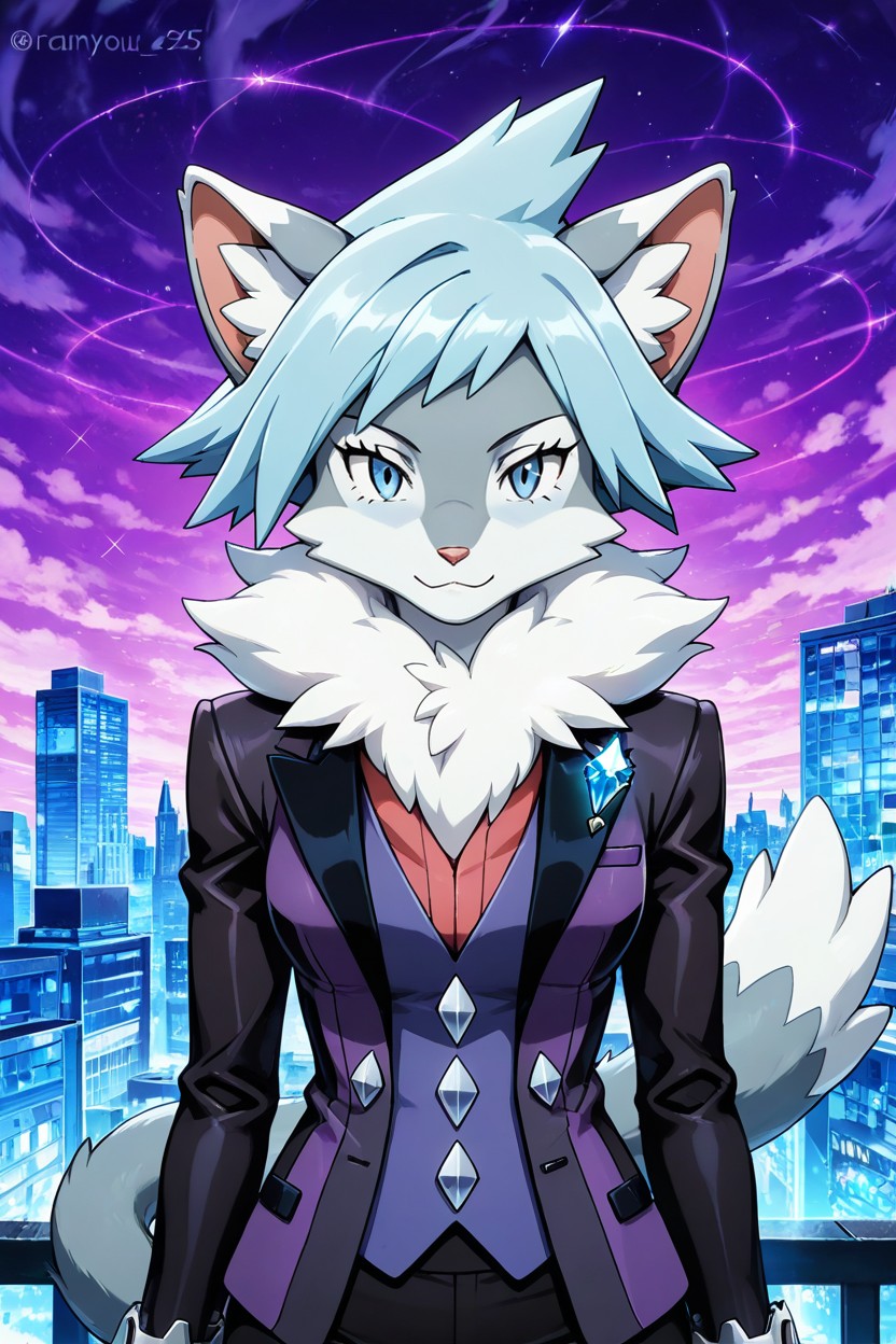 Small Breasts, Furry Body, 25+ AI Porn