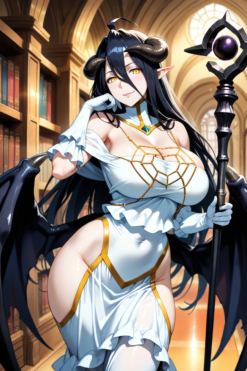 Black Hair, Long Length, Headrest Hentai AI Porn