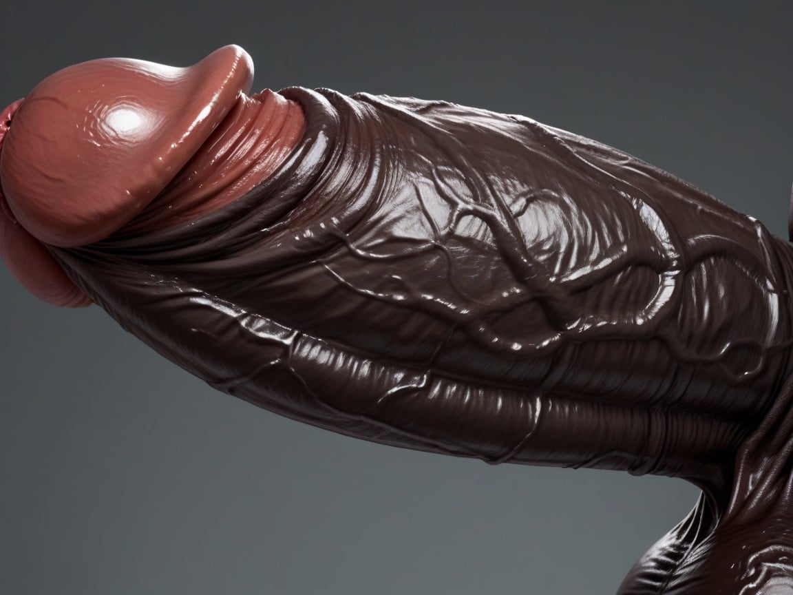 Exaggerated Urethra, African, Gigantic Glans Porno IA Gay
