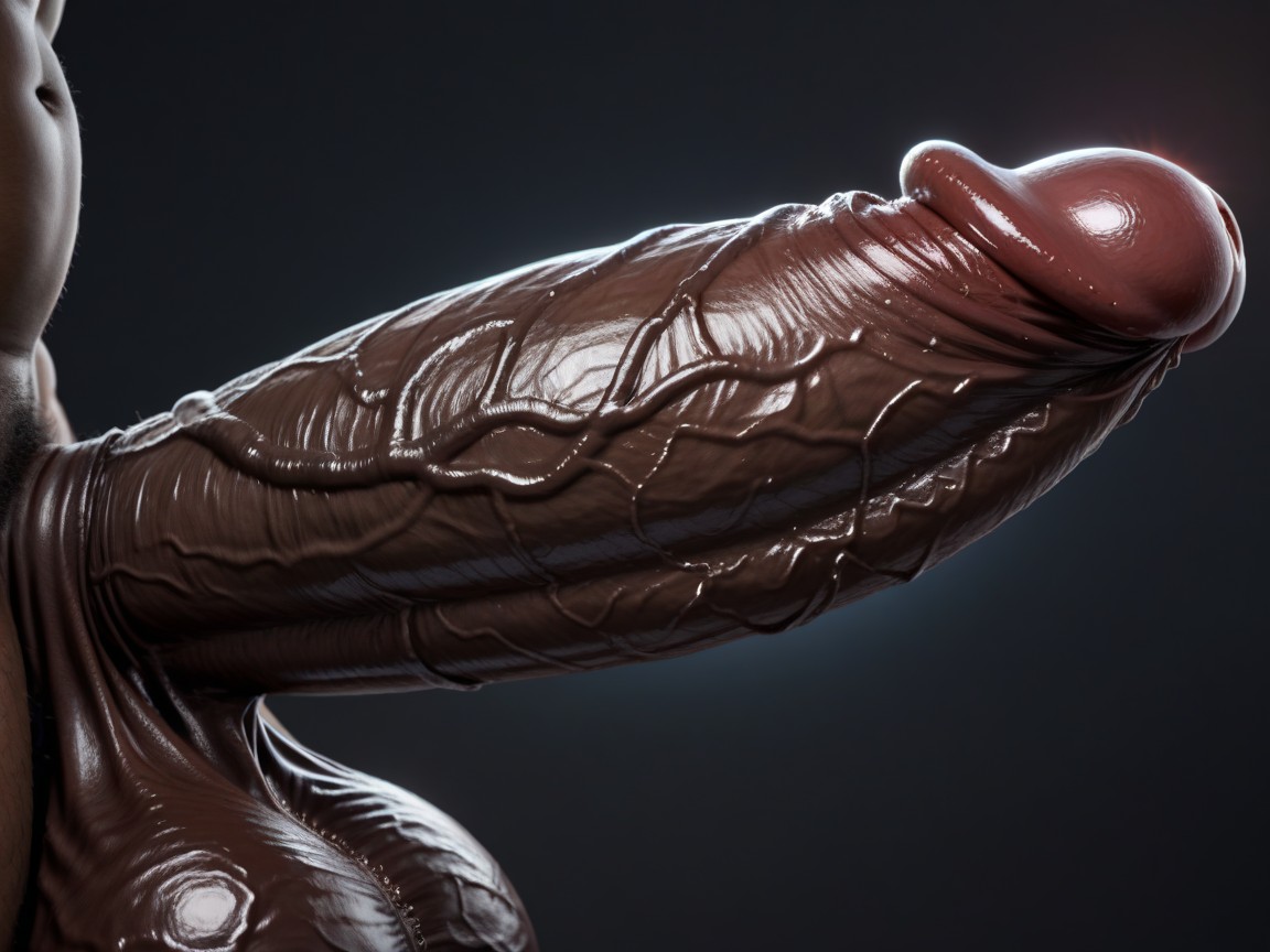 Photorealism, Wide Hips, Mushroomshaped Cock AI同性戀黃片