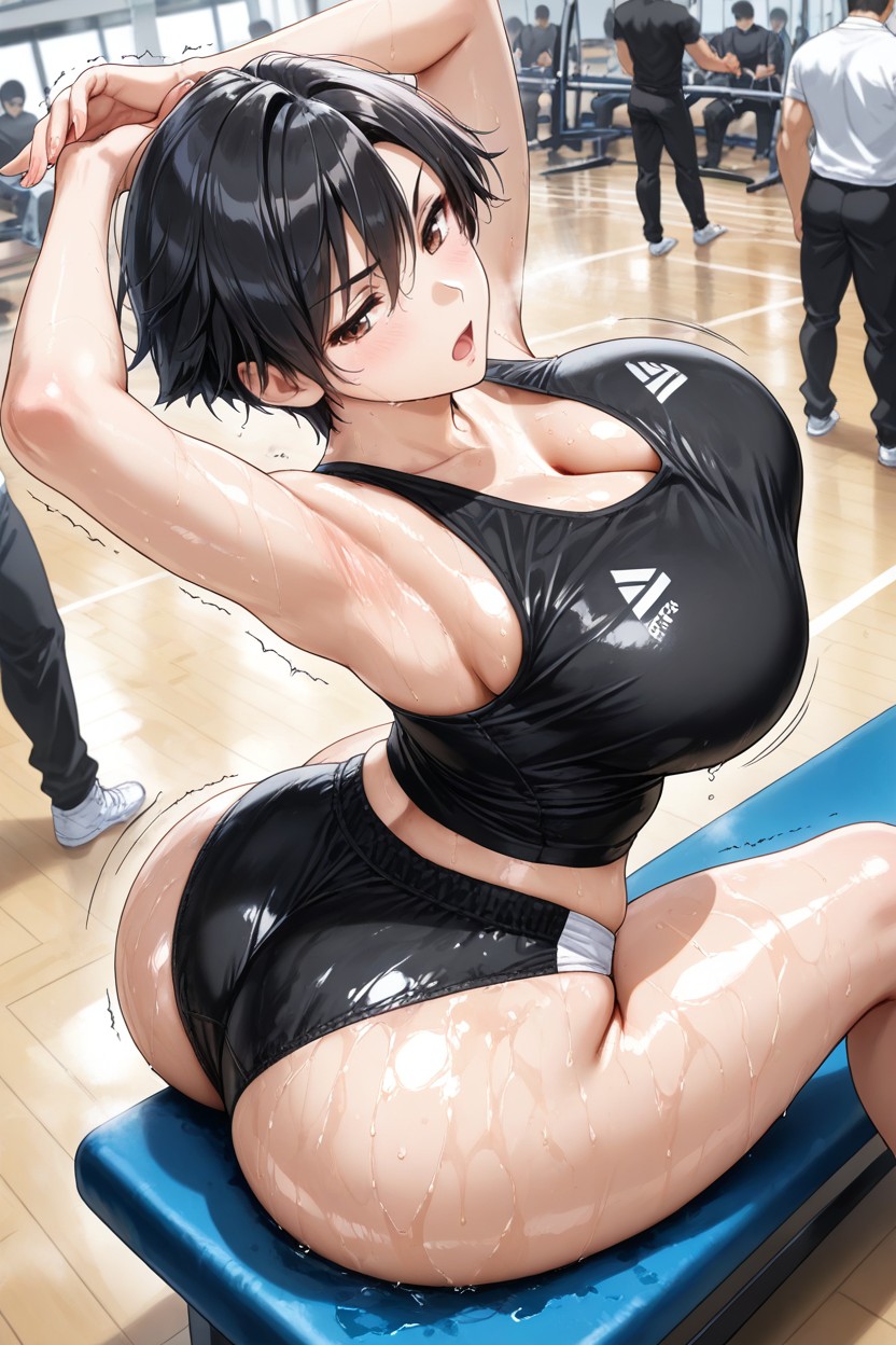 Boyish, Shaking, Bounce Lines Hentai AI Porn
