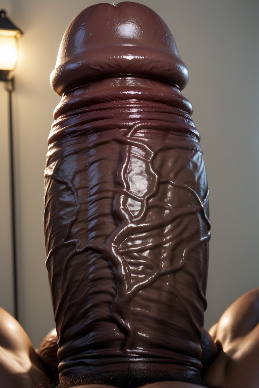 Absurdly Large Penis, Desnuda, Award Winning Photo Porno gay IA