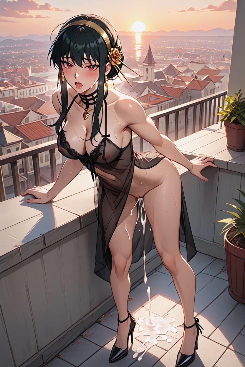 Naked Man Grabbing From Behind, Ahegao, Moaning Hentai AI Porn