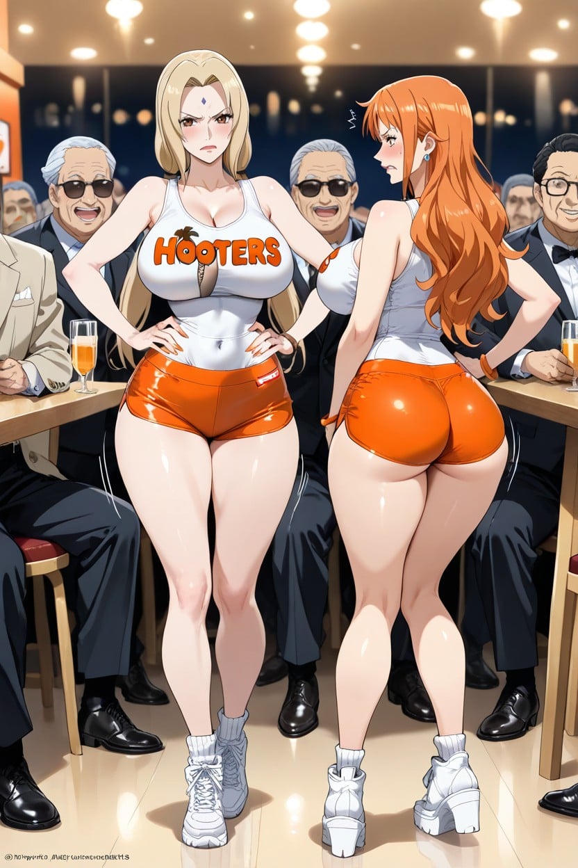 Dynamic Motion Lines, Duo, Energetic Mood Hentai AI Porn