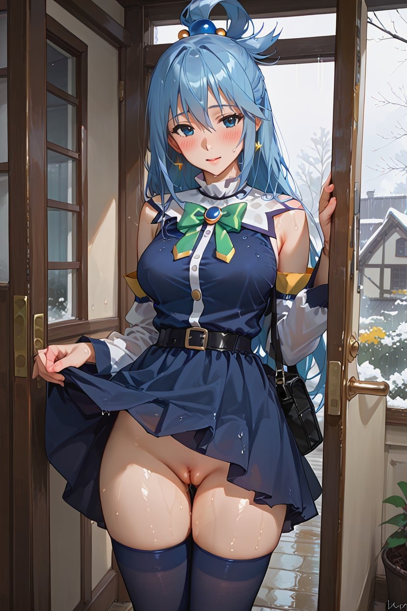 Wet Clothes, 25+, The Pussy Hentai AI Porn