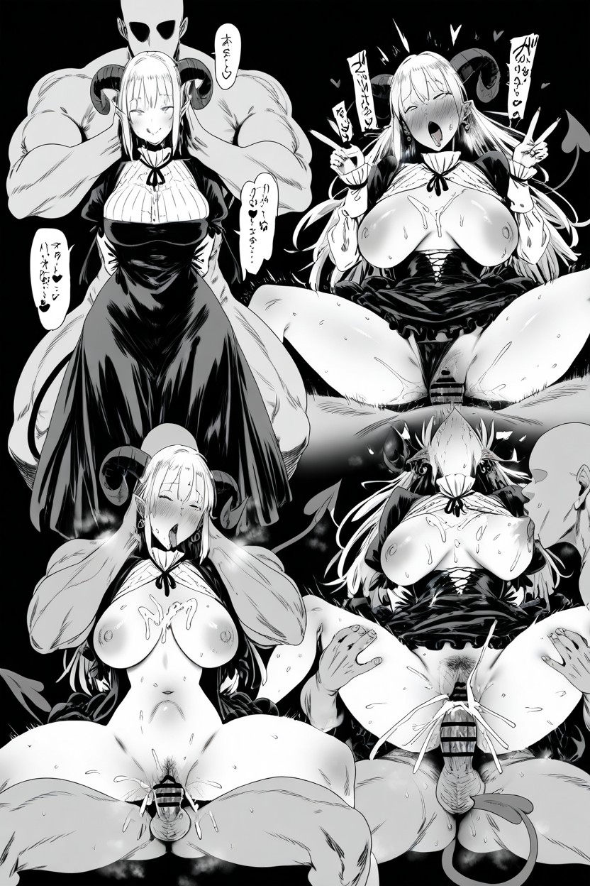 Cowgirl, Extreme Stomach Bulge, Mating Press Hentai AI Porn