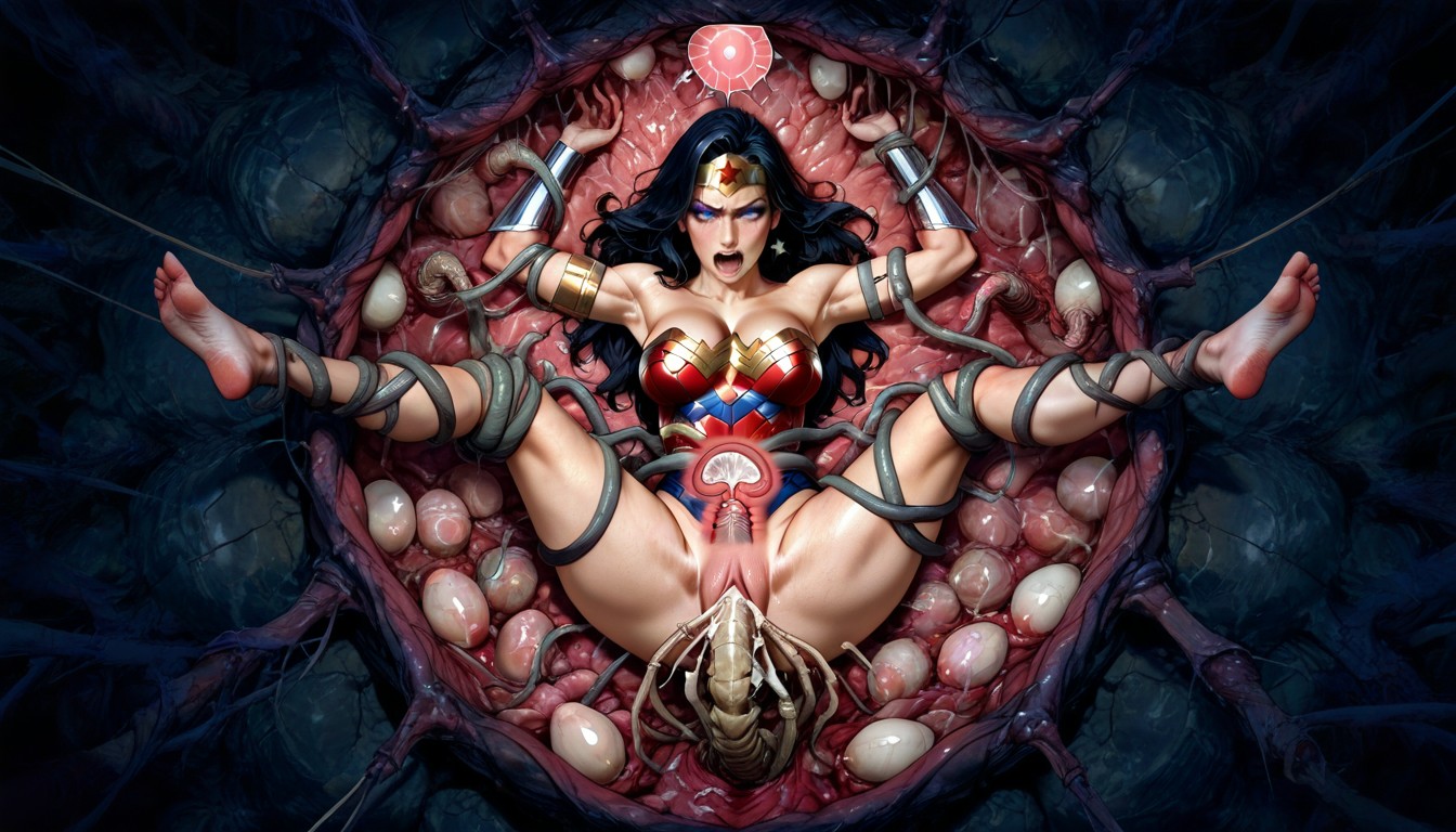 Ultra Detailed Pussy, X-ray, Top Down AI Porn