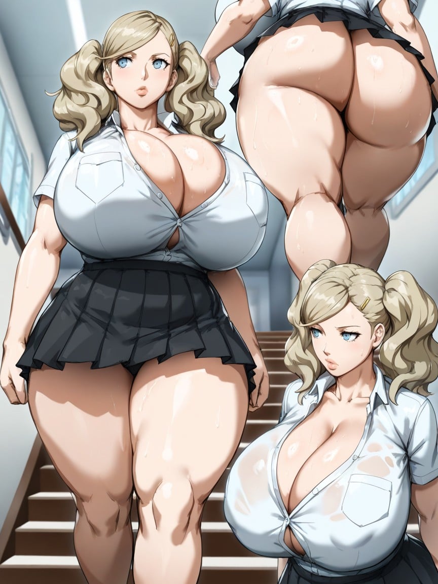 Kunaboto Style, Ann Takamaki From Persona, Gigantic Ass AI Porn