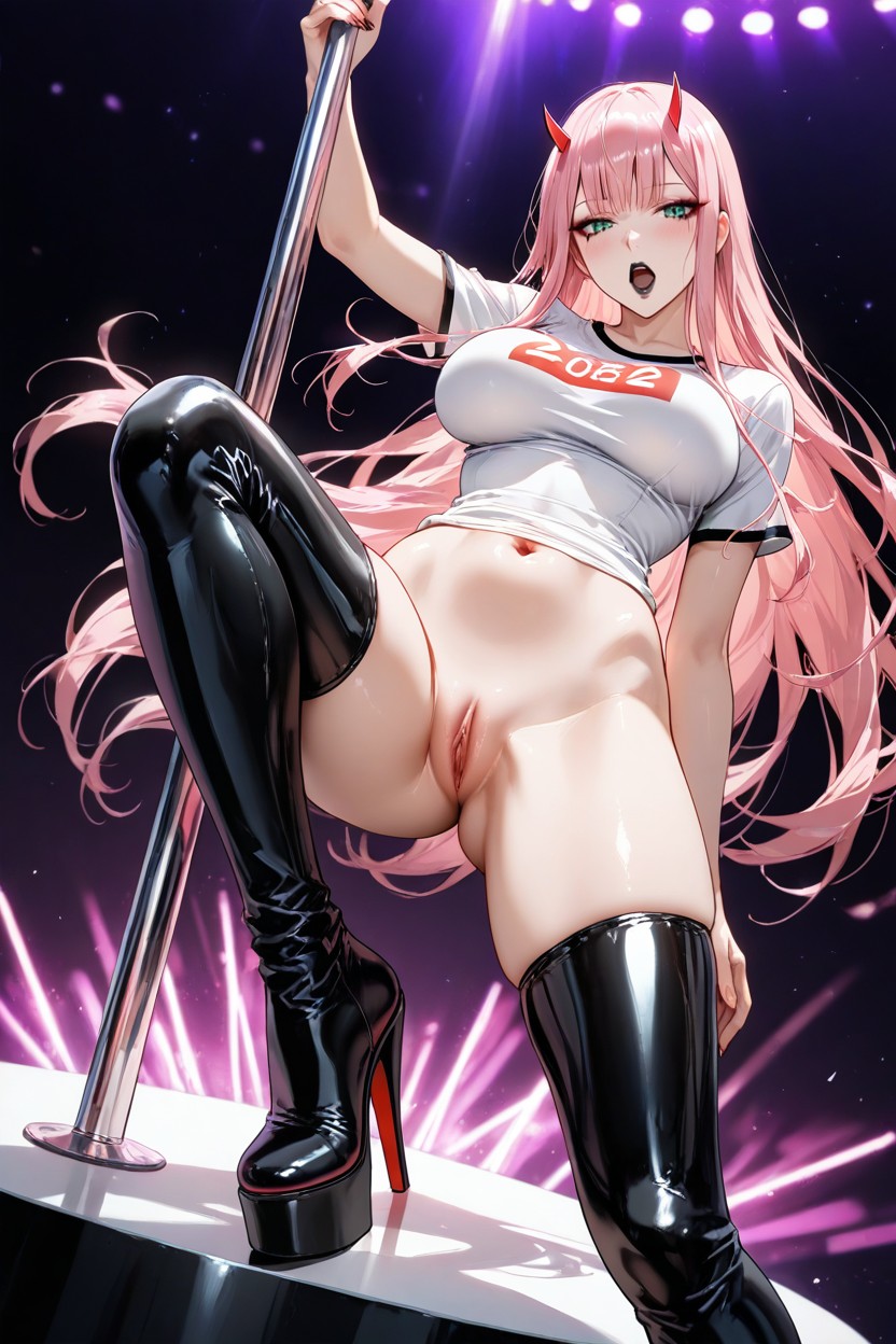 Thighs Sleeveless T-shirt, Model, Naked Pussy Hentai AI Porn