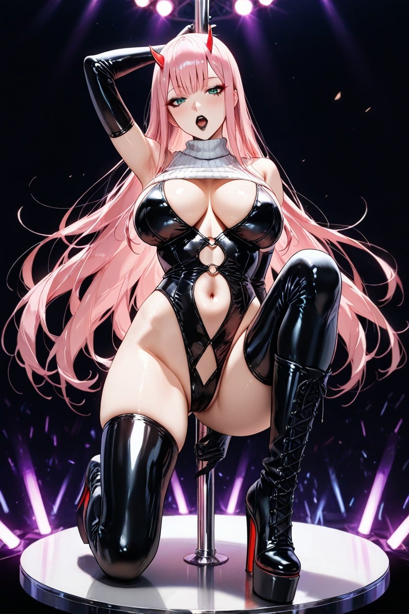 Zero Two, Super High Graphics, Model Hentai AI Porn