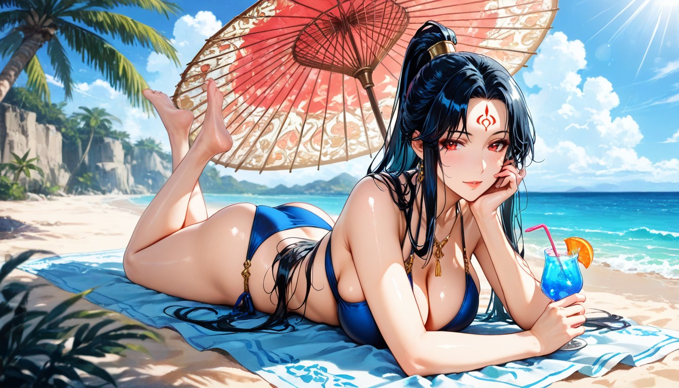 18+, Seashells, Sidelocks Hentai AI Porn