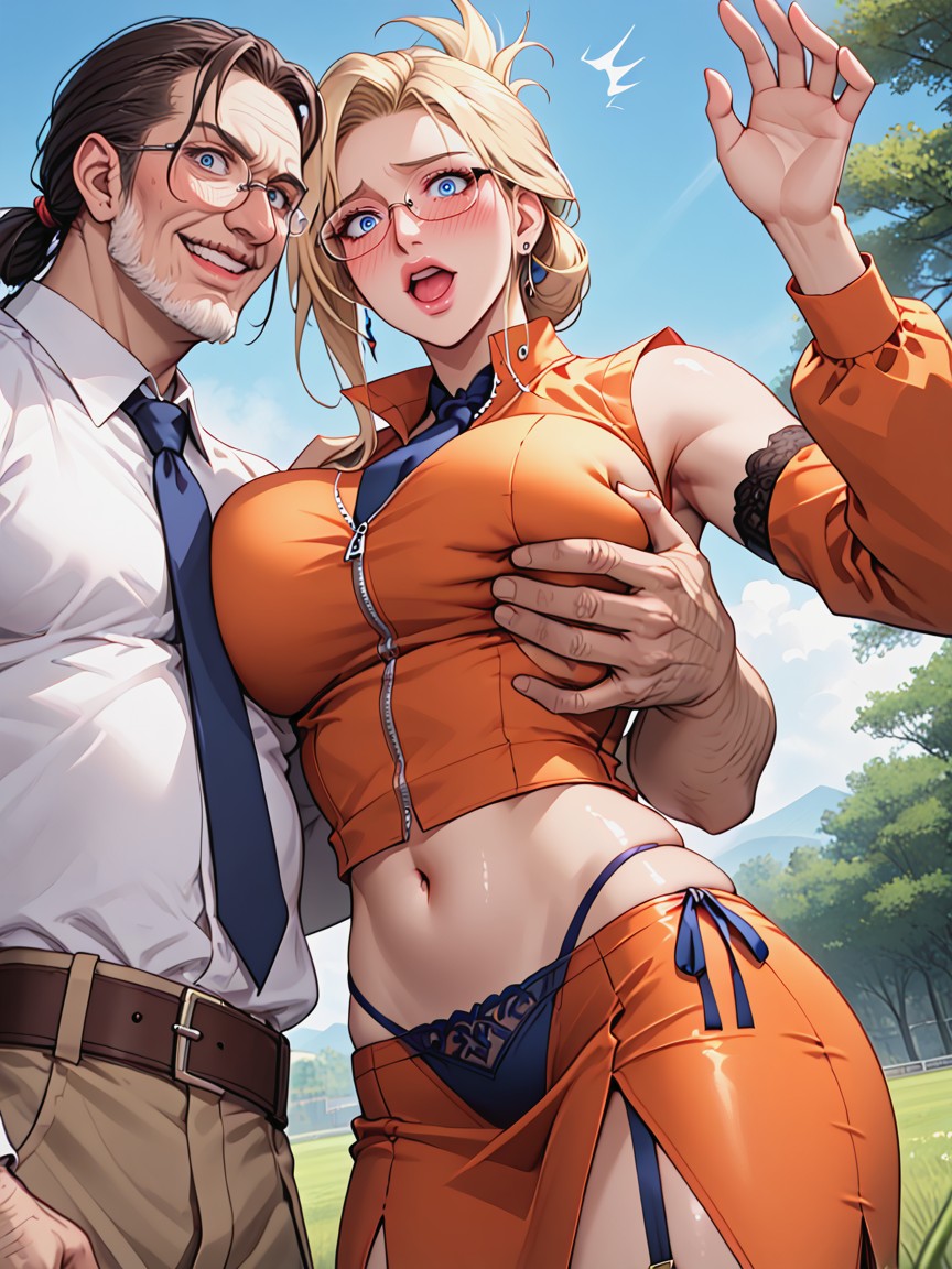 Emphasis Lines, Bottom Up, Mouth Agape Hentai AI Porn