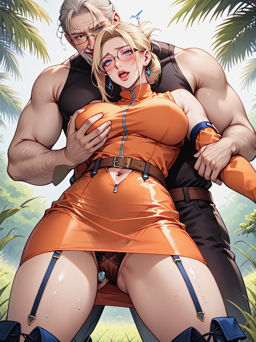 Shocked, Side View, Confused Face Hentai AI Porn