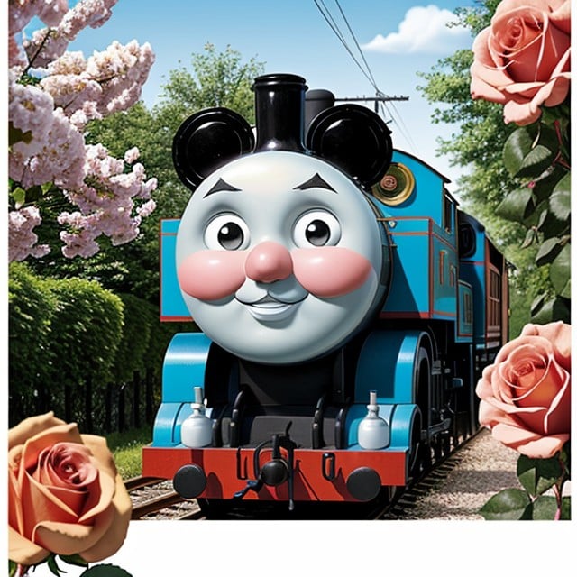 Comic About Thomas & Friends, Classic Comic Artstyle, Classic Thomas & Friends Comic AI Porn