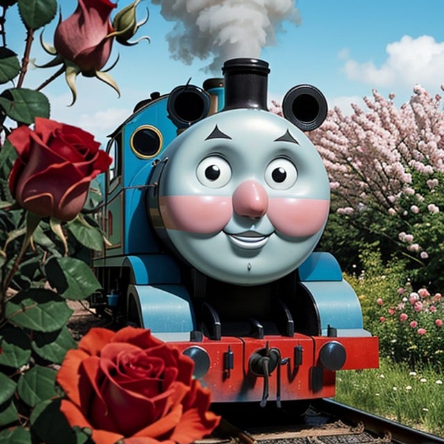 Handsome Thomas, Cosplay, Original Thomas & Friends Comic AI Porn