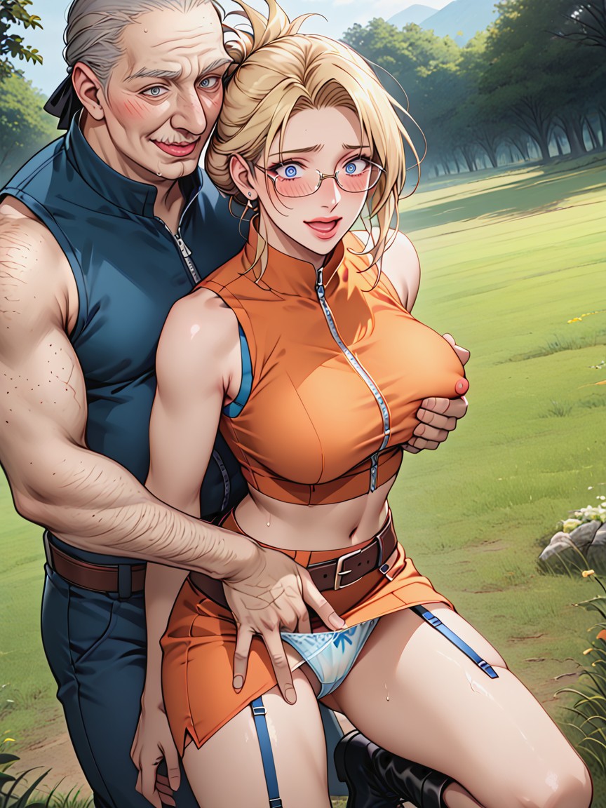 Woman, Juicy Lips, Surprised Hentai AI Porn