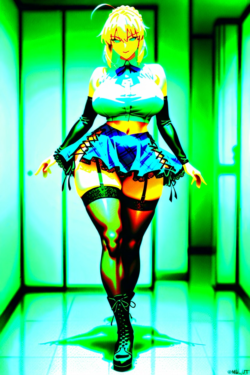 Pencil Waist, Ultra Detailed, Voluptuous Hentai AI Porn