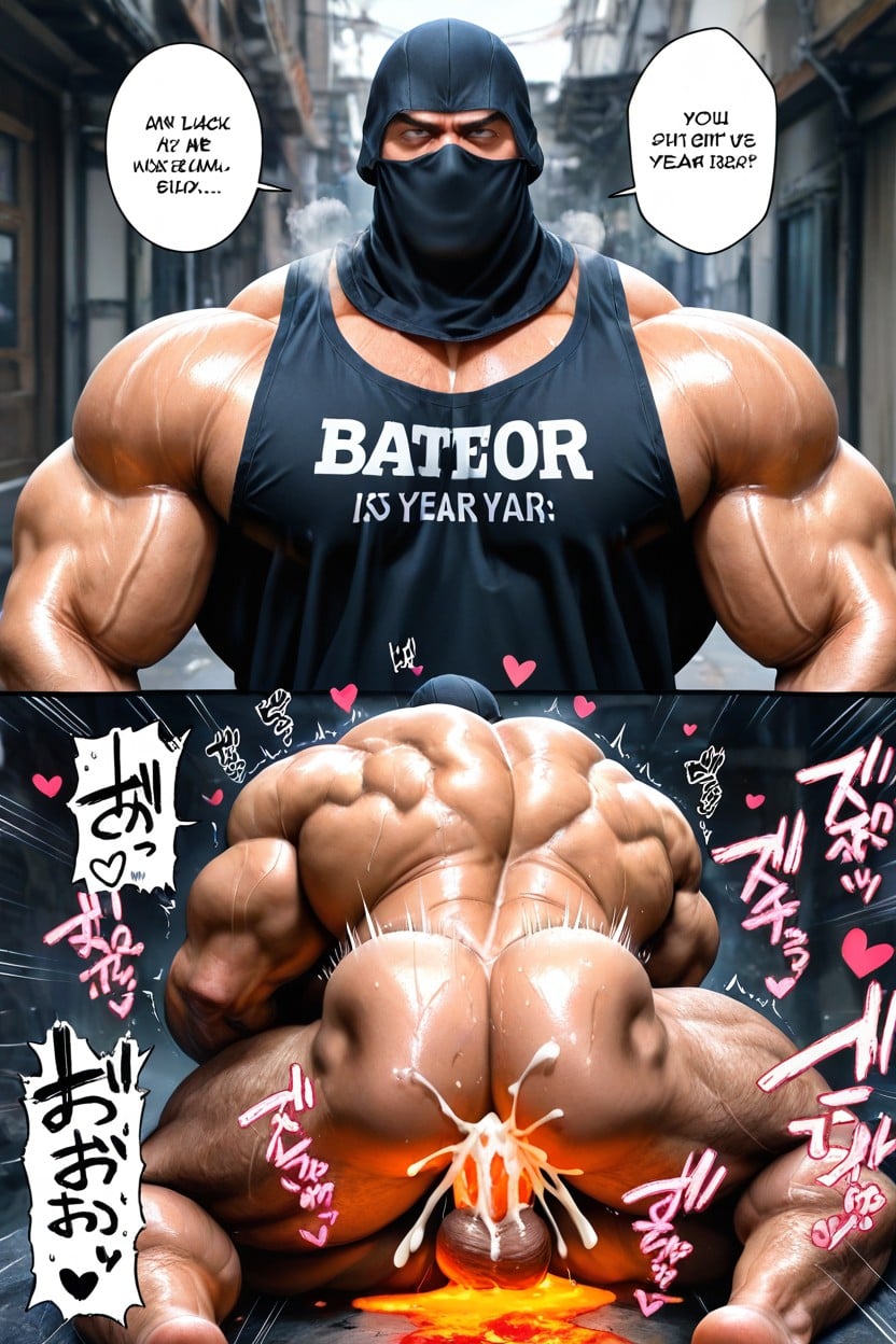 Bara Manga, Anal Sex, Hyper Cum 게이 AI 포르노