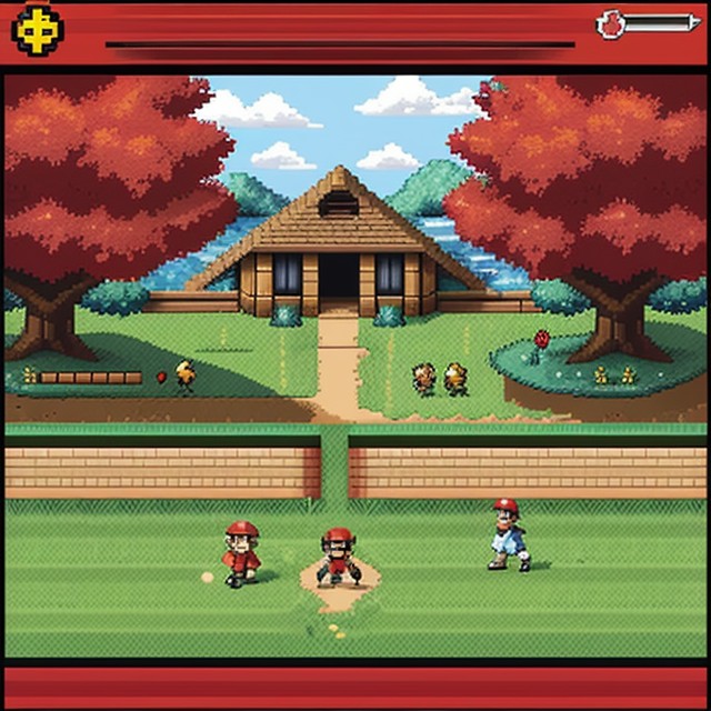 Pokemon Red Art Style, Original Pokemon Red Game, Original Pokemon Red Game AI Porn