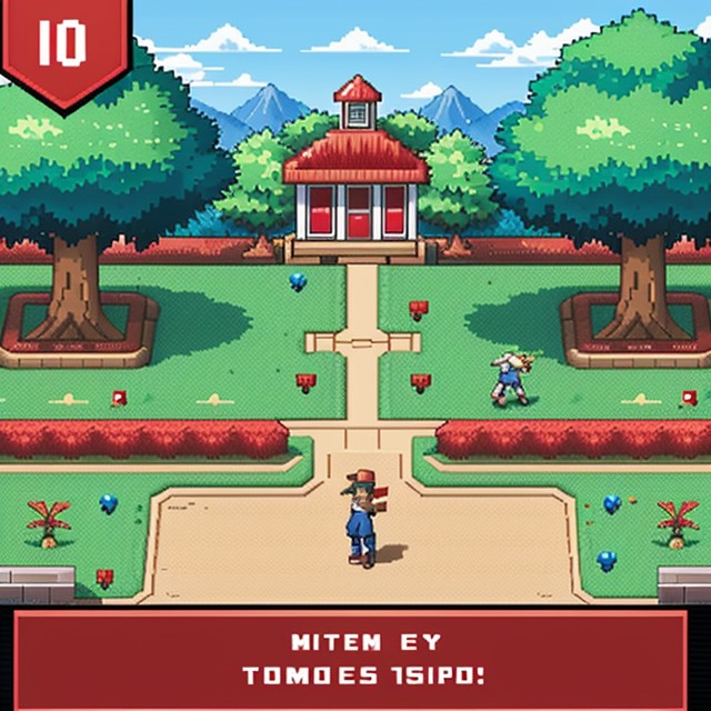 Create Screenshot From Classic Pokemon_red Game, Pokemon_red Art Style, Pokemon_red Art Style AI Porn