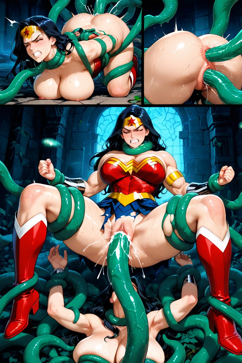 Torn Clothes, Clothing Torn Off, Tentacles In Vagina Hentai AI Porn